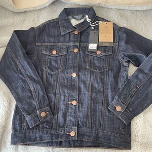 NWT One Teaspoon Organic Bandit  Denim Jacket kids size 10-12